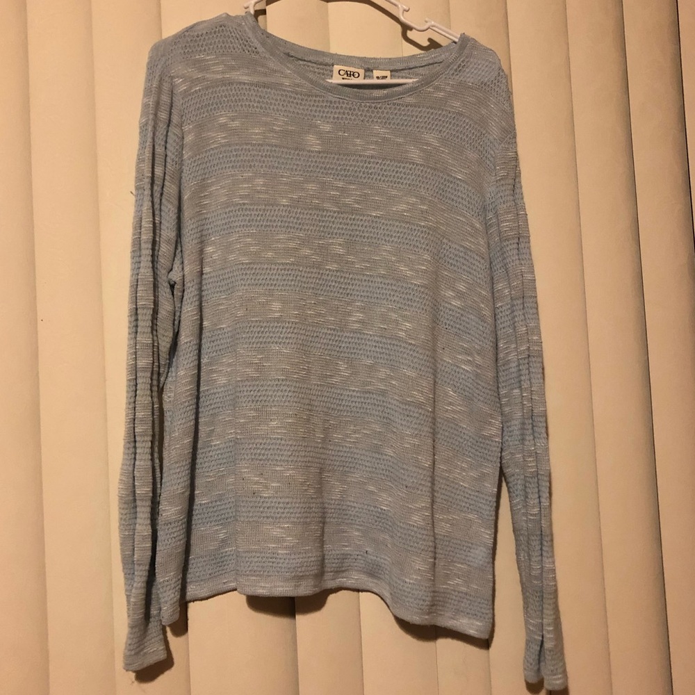 Thin Light Blue Sweater